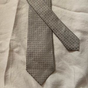 Silver Fendi tie
